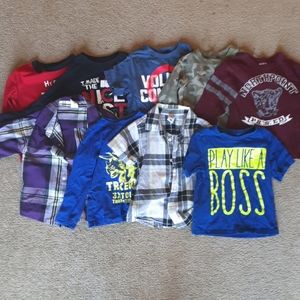 3T Shirt lot short and long sleeve